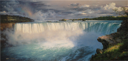 Thundering Mist - Niagara Falls by artist Larry Dyke